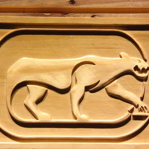 Chicago Cougars Wood Sign - Legacy Edition