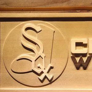 Chicago White Sox 1971-1975 2 Wood Sign - Legacy Edition