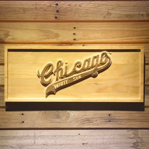 Chicago White Sox 1971-1975 Wood Sign - Legacy Edition