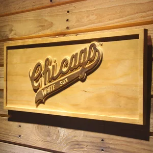 Chicago White Sox 1971-1975 Wood Sign - Legacy Edition