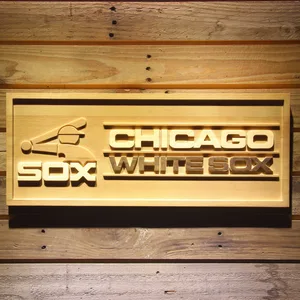 Chicago White Sox 1987-1990 Wood Sign - Legacy Edition
