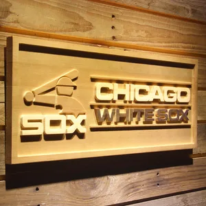 Chicago White Sox 1987-1990 Wood Sign - Legacy Edition