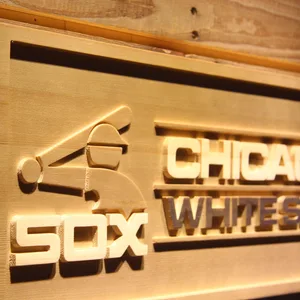 Chicago White Sox 1987-1990 Wood Sign - Legacy Edition