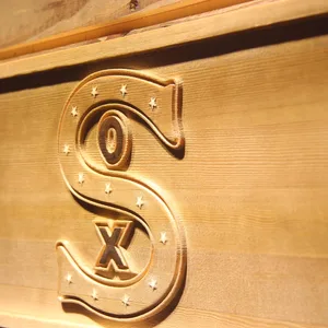 Chicago White Sox 2001 Wood Sign - Legacy Edition