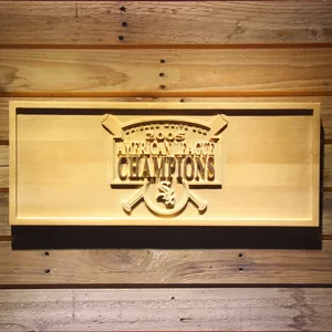 Chicago White Sox 2005 Champion Logo A Wood Sign - Legacy Edition