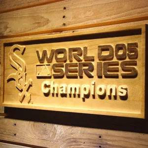 Chicago White Sox 2005 Champion Wood Sign - Legacy Edition