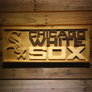 Chicago White Sox Wood Sign