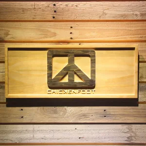 Chickenfoot Wood Sign