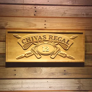Chivas Regal 12 Wood Sign