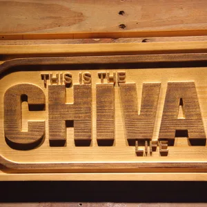 Chivas Regal Life Wood Sign