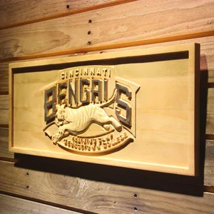 Cincinnati Bengals Georgetown College Training Camp Wood Sign