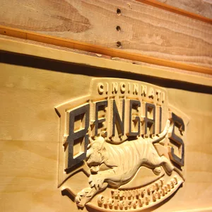 Cincinnati Bengals Georgetown College Training Camp Wood Sign
