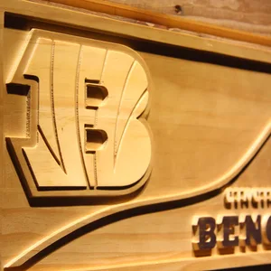 Cincinnati Bengals Split Wood Sign