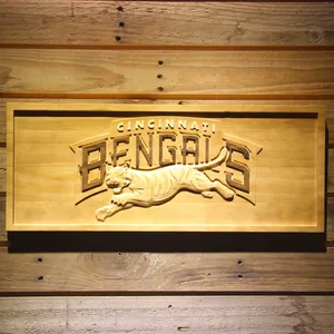 Cincinnati Bengals Wood Sign
