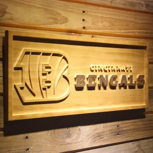 Cincinnati Bengals Wood Sign