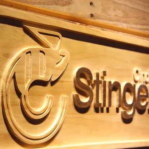 Cincinnati Stingers Wood Sign - Legacy Edition