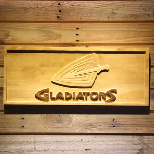 Cleveland Gladiators Wood Sign