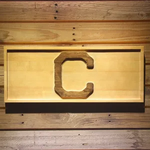 Cleveland Indians 1917-1918 Wood Sign - Legacy Edition