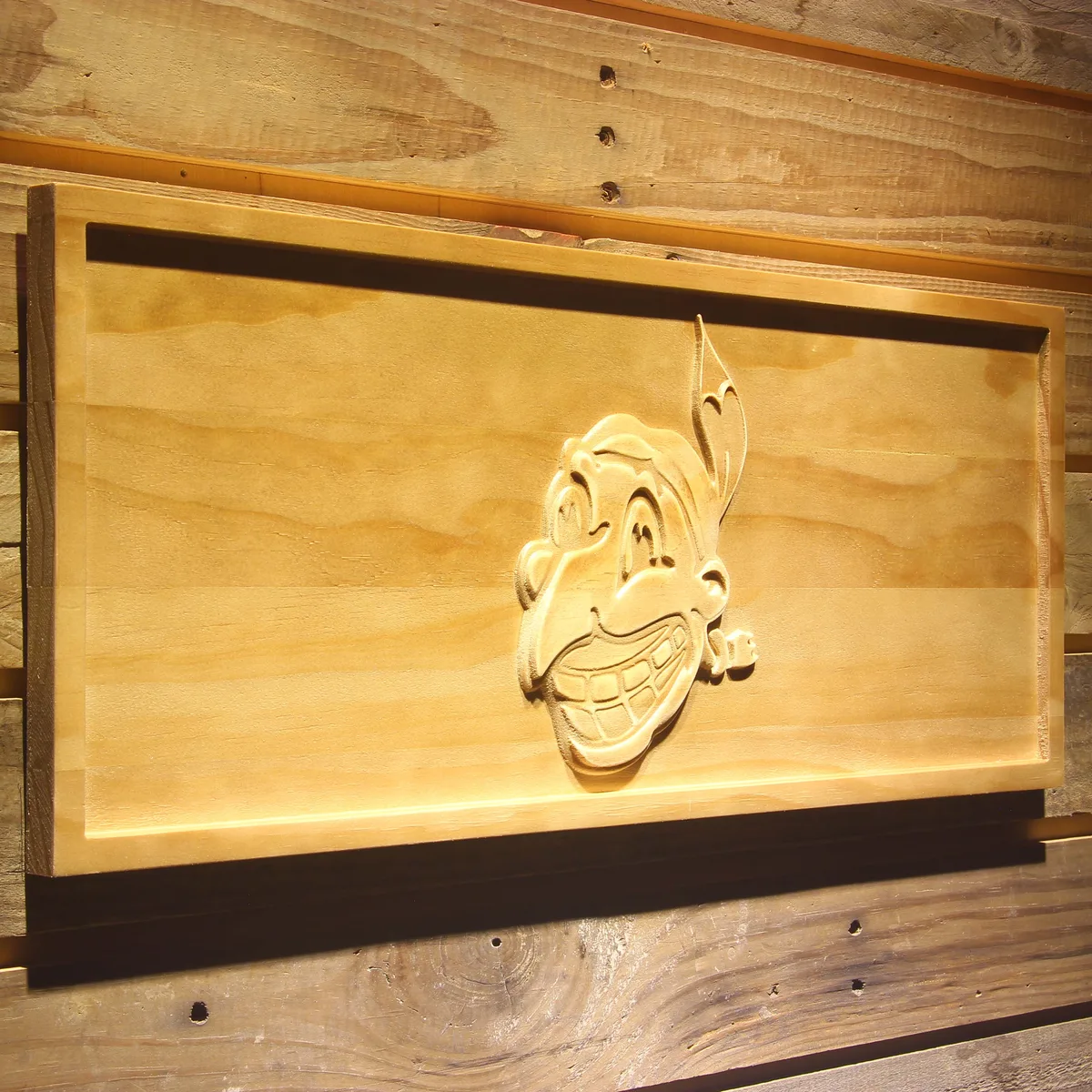 Cleveland Indians 1947-1950 Wood Sign - Legacy Edition