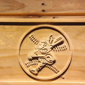 Cleveland Indians 1973-1978 Wood Sign - Legacy Edition