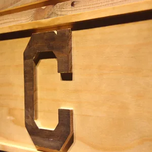 Cleveland Indians C Wood Sign