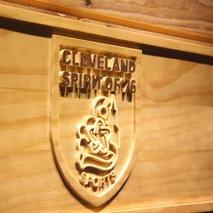 Cleveland Indians Spirit of 1976 Wood Sign - Legacy Edition