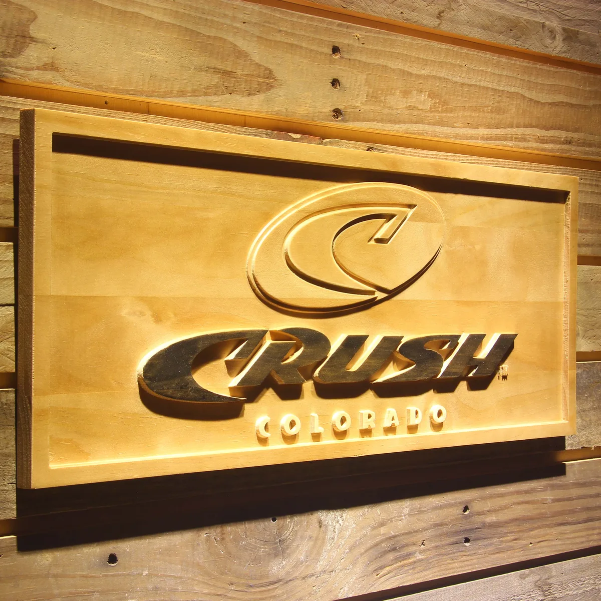 Colorado Crush Wood Sign - Legacy Edition