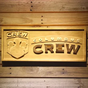 Columbus Crew SC Wood Sign - Legacy Edition