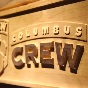 Columbus Crew SC Wood Sign - Legacy Edition