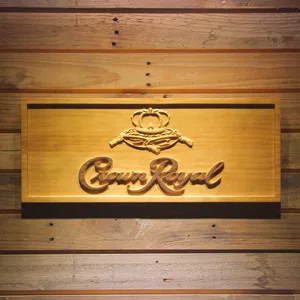 Crown Royal Wood Sign