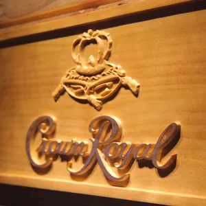 Crown Royal Wood Sign
