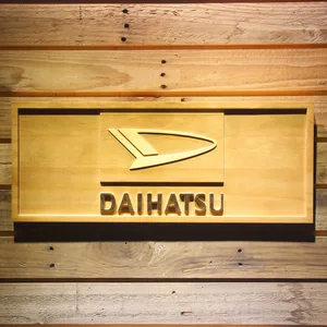Daihatsu Wood Sign