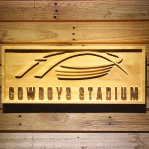Dallas Cowboys Cowboys Stadium Wood Sign - Legacy Edition