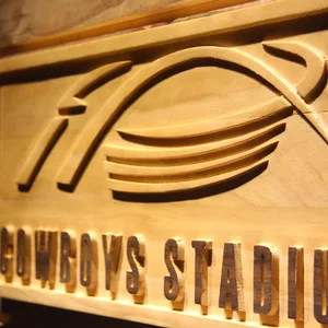 Dallas Cowboys Cowboys Stadium Wood Sign - Legacy Edition