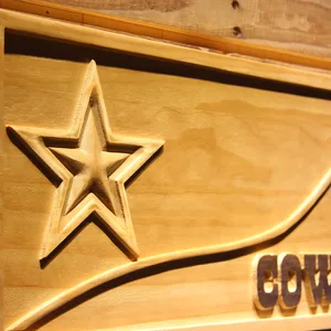 Dallas Cowboys Split Wood Sign