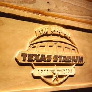 Dallas Cowboys Texas Stadium The Farewell Wood Sign - Legacy Edition