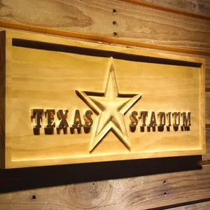 Dallas Cowboys Texas Stadium Wood Sign - Legacy Edition