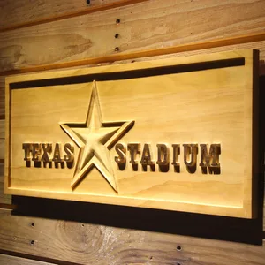 Dallas Cowboys Texas Stadium Wood Sign - Legacy Edition