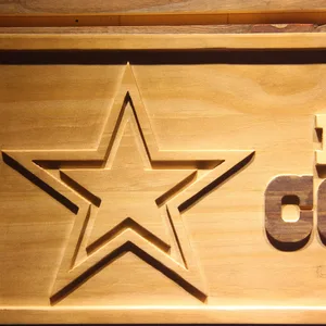 Dallas Cowboys Wood Sign