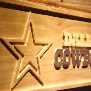 Dallas Cowboys Wood Sign