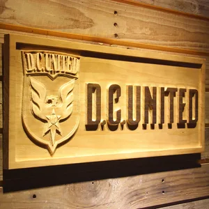 DC United Wood Sign - Legacy Edition