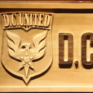 DC United Wood Sign - Legacy Edition