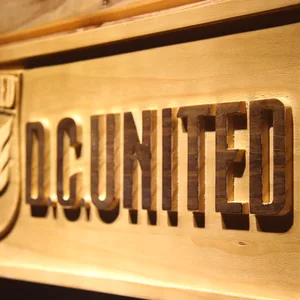 DC United Wood Sign - Legacy Edition