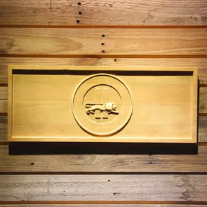 Detroit Lions 1961-1969 Circle Wood Sign - Legacy Edition