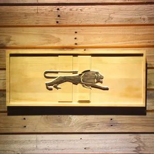 Detroit Lions 1961-1969 Wood Sign - Legacy Edition