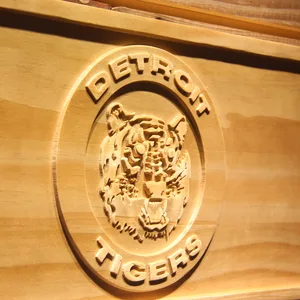 Detroit Tigers 12 Wood Sign - Legacy Edition