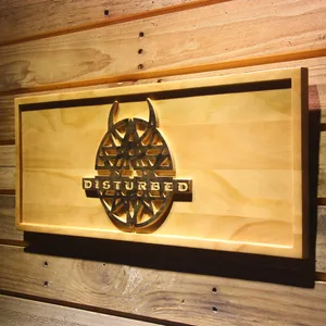Disturbed Wood Sign