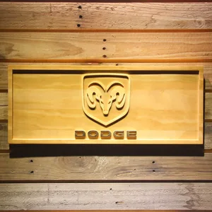 Dodge Wood Sign