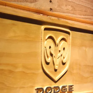 Dodge Wood Sign