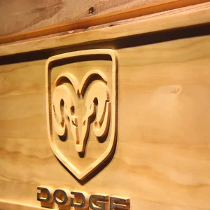 Dodge Wood Sign
